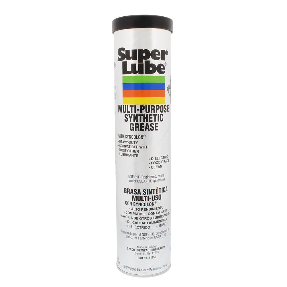 Super Lube Multi-Purpose Synthetic Grease w/Syncolon - 14.1oz Cartridge [41150] - Twin Screws Marine Service