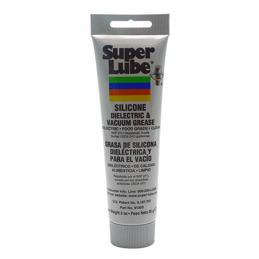 Super Lube Silicone Dielectric  Vacuum Grease - 3oz Tube [91003] - Twin Screws Marine Service