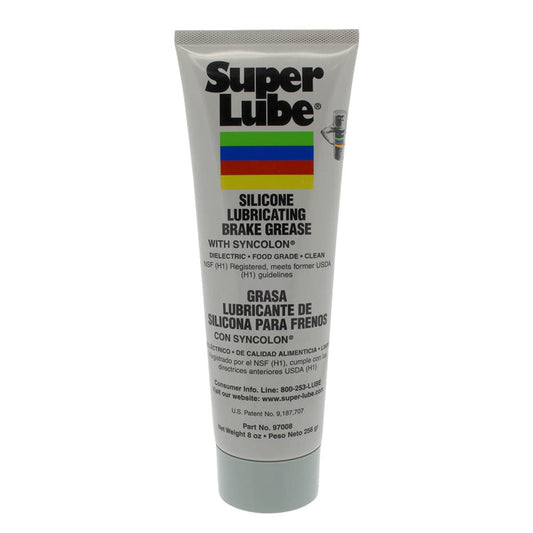 Super Lube Silicone Lubricating Brake Grease w/Syncolon - 8oz Tube [97008] - Twin Screws Marine Service