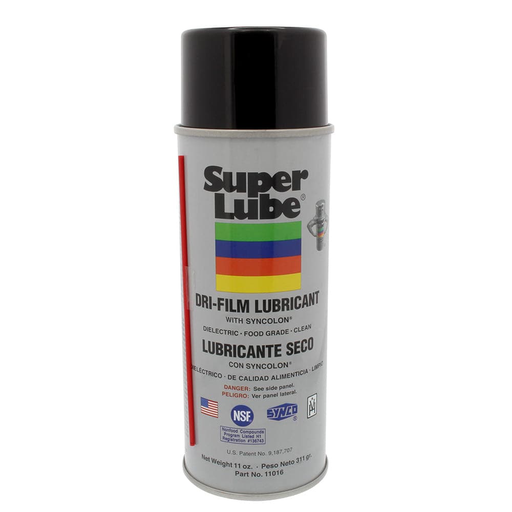 Super Lube Dri-Film Aerosol w/Syncolon - 11oz [11016] - Twin Screws Marine Service