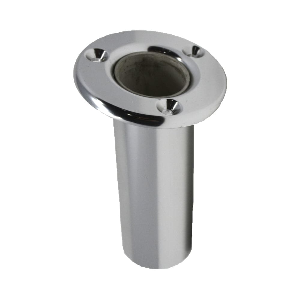 TACO Flush Mount Rod Holder 10 - Deluxe Anodized Finish [F31-0702BXY] - Twin Screws Marine Service