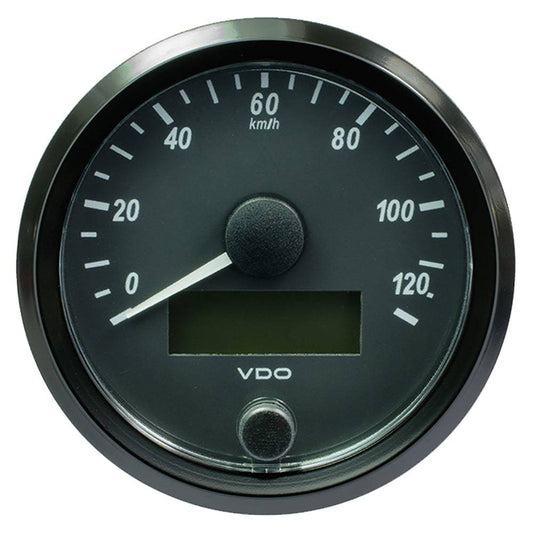 VDO SingleViu 80mm (3-1/8") Speedometer - 140MPH [A2C3832920030] - Twin Screws Marine Service