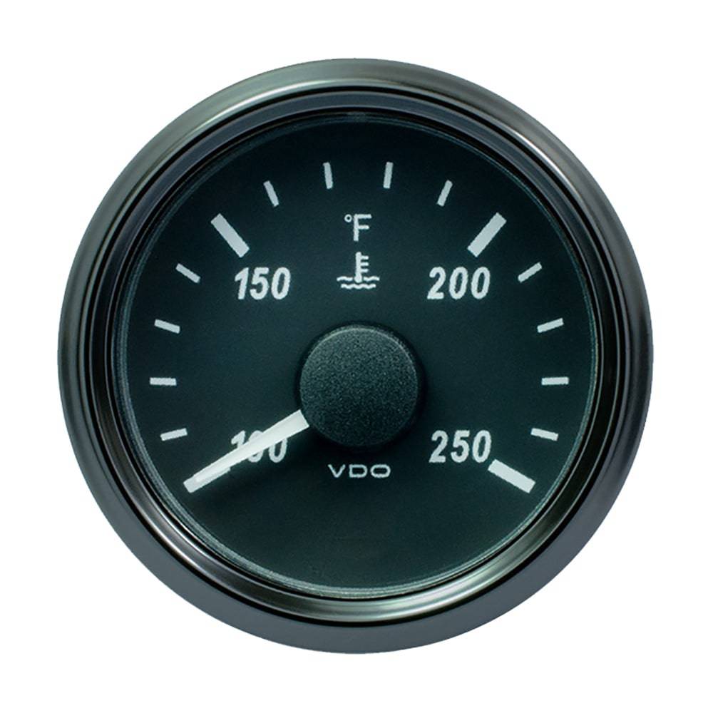 VDO SingleViu 52mm (2-1/16") Water Temperature Gauge - 250F - 450-30 Ohm [A2C3833340030] - Twin Screws Marine Service