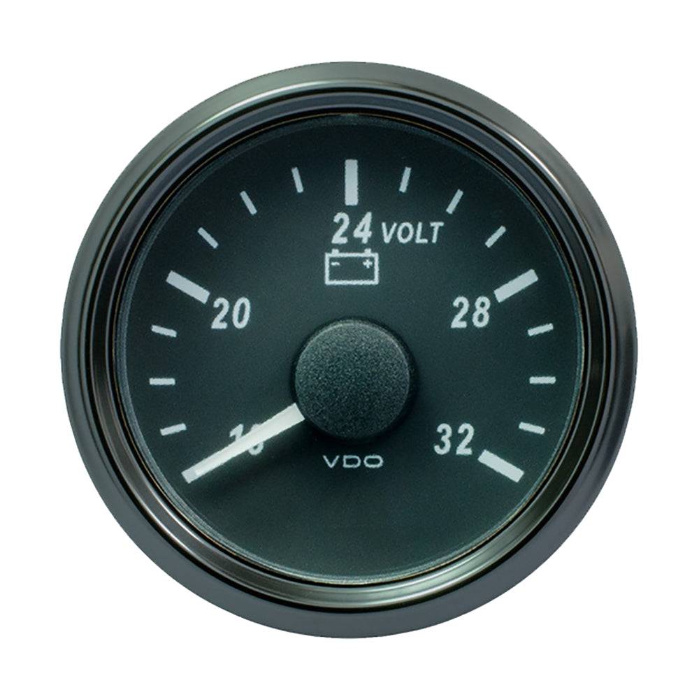 VDO SingleViu 52mm (2-1/16") Voltmeter f/24V Systems - 32V [A2C3832780030] - Twin Screws Marine Service