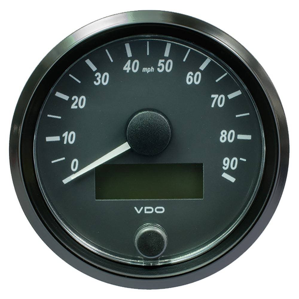 VDO SingleViu 80mm (3-1/8") Speedometer - 90MPH [A2C3832900030] - Twin Screws Marine Service