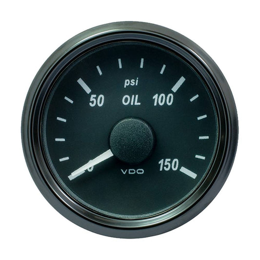 VDO SingleViu 52mm (2-1/16") Oil Pressure Gauge - 150 PSI [A2C3833240030] - Twin Screws Marine Service