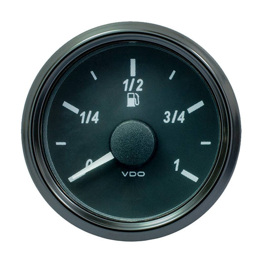 VDO SingleViu 52mm (2-1/16") Fuel Level Gauge - Euro - 3-180 Ohm [A2C3833100030] - Twin Screws Marine Service