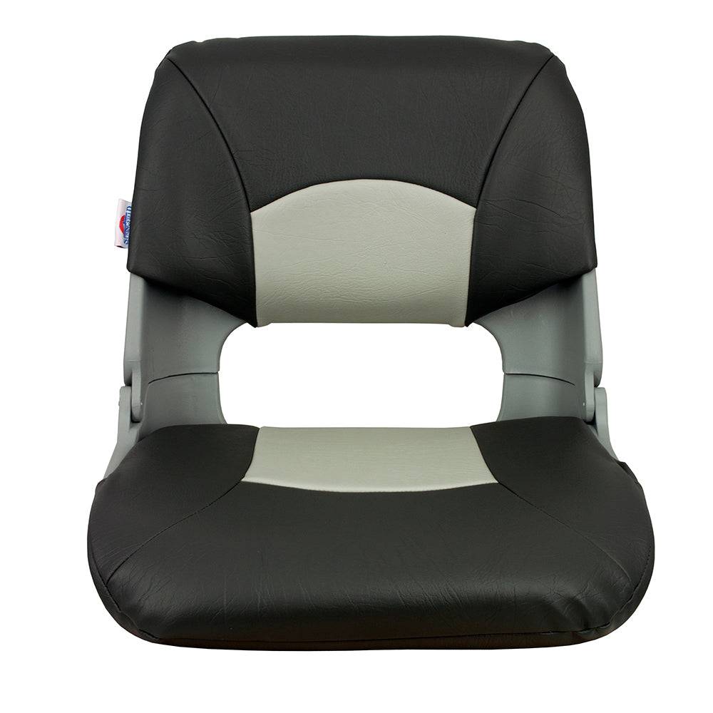 Springfield Skipper Standard Folding Seat - Grey/Charcoal [1061017] - Twin Screws Marine Service