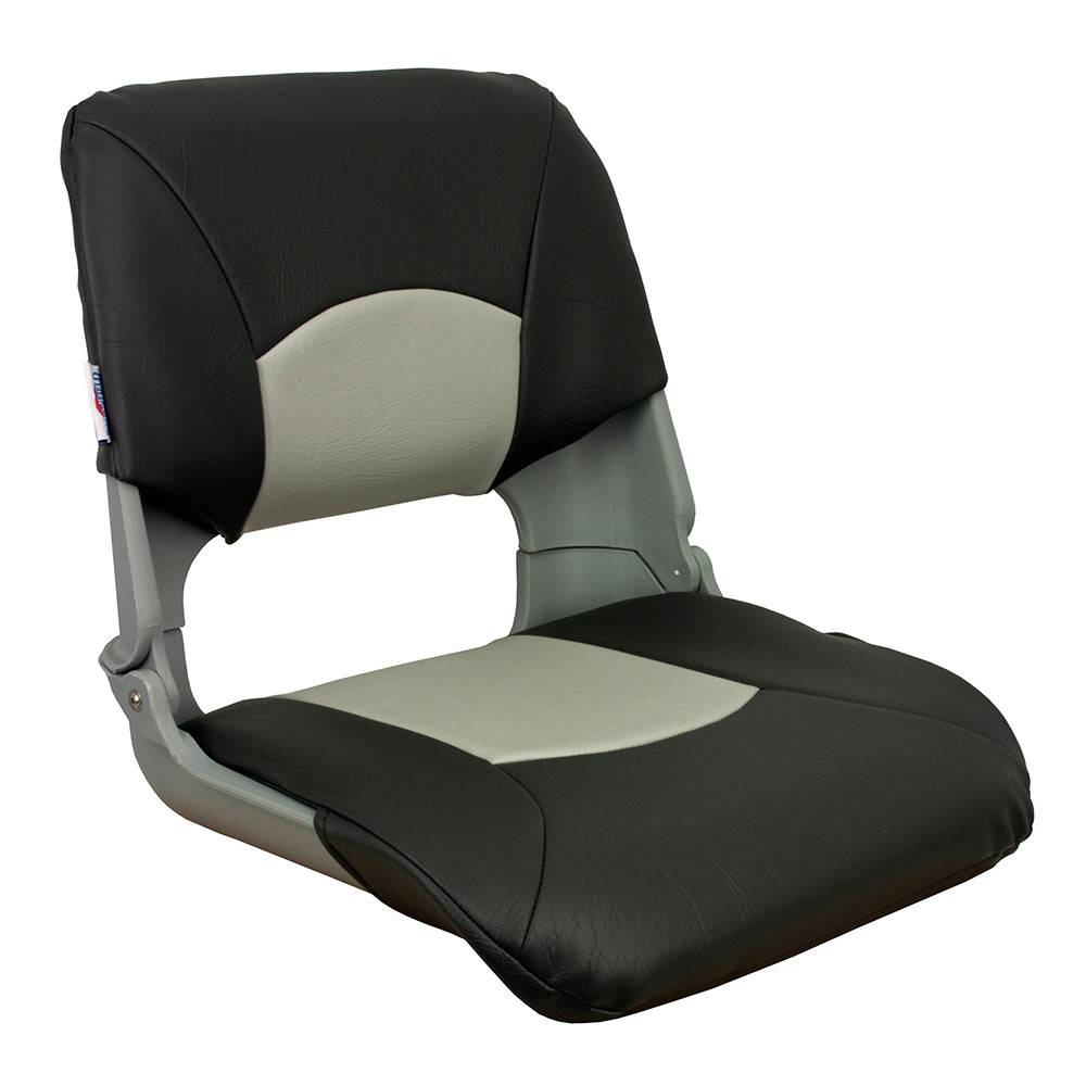 Springfield Skipper Standard Folding Seat - Grey/Charcoal [1061017] - Twin Screws Marine Service