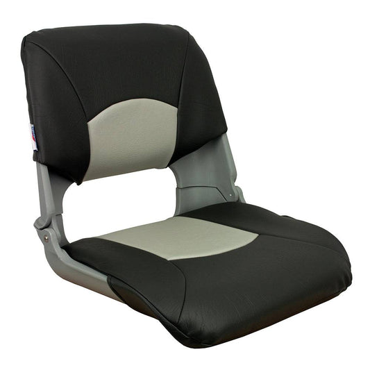 Springfield Skipper Standard Folding Seat - Grey/Charcoal [1061017] - Twin Screws Marine Service