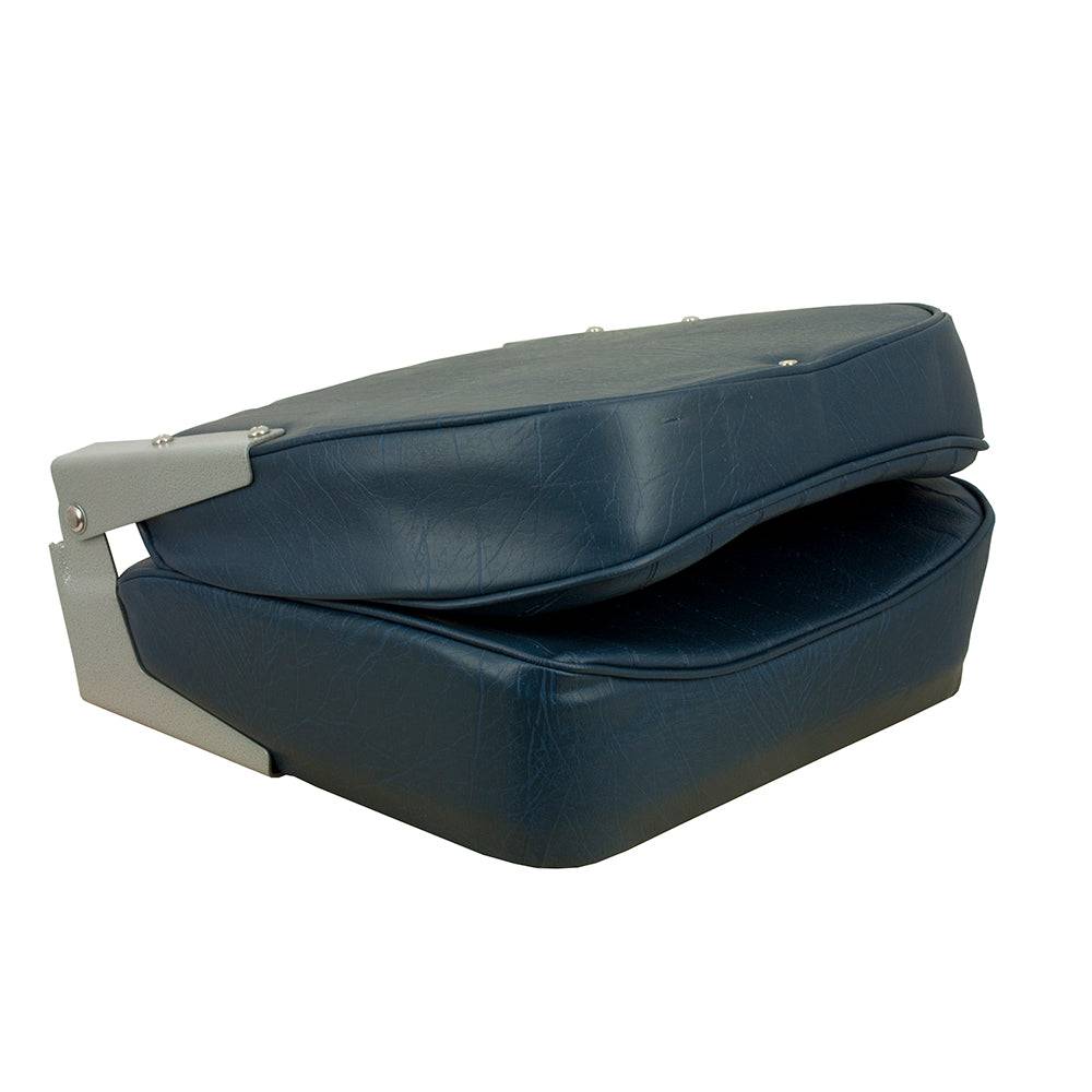 Springfield Economy Folding Seat - Blue [1040621] - Twin Screws Marine Service