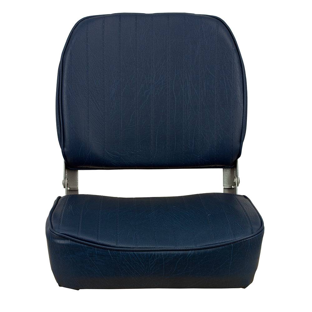 Springfield Economy Folding Seat - Blue [1040621] - Twin Screws Marine Service