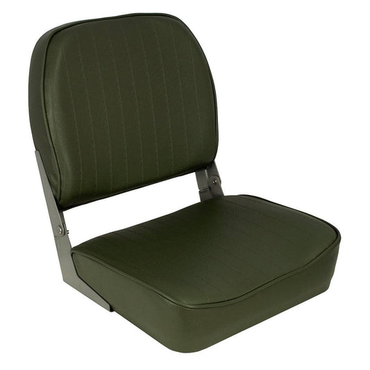 Springfield Economy Folding Seat - Green [1040622] - Twin Screws Marine Service