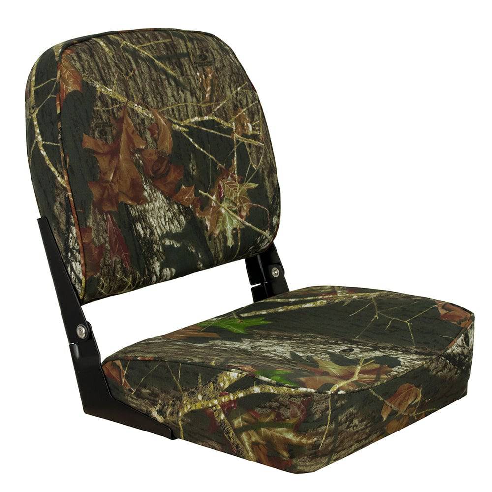 Springfield Economy Folding Seat - Mossy Oak Camo [1040626] - Twin Screws Marine Service