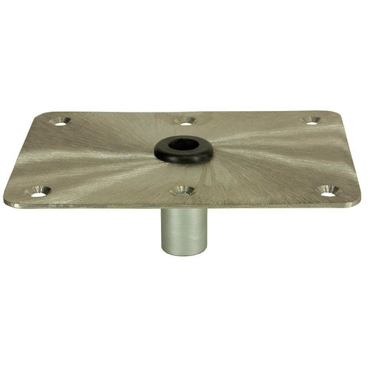 Springfield KingPin 6" x 8" - Stainless Steel - Rectangular Base (Standard) [1620004] - Twin Screws Marine Service