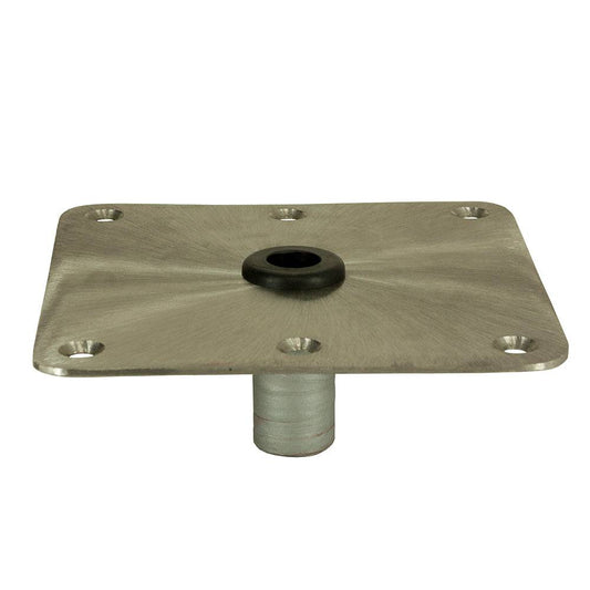 Springfield KingPin 7" x 7" - Stainless Steel - Square Base (Standard) [1620001] - Twin Screws Marine Service