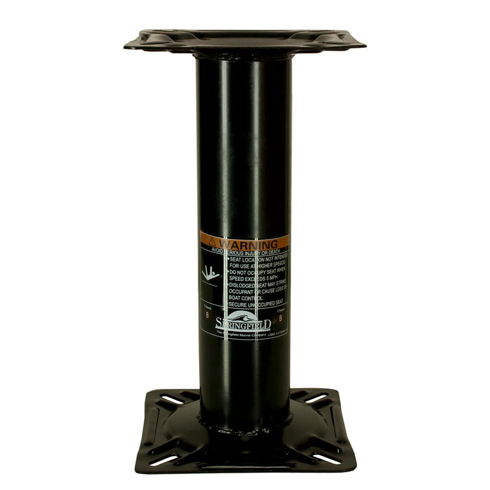 Springfield 13" Fixed Height Economy Pedestal [1561106] - Twin Screws Marine Service