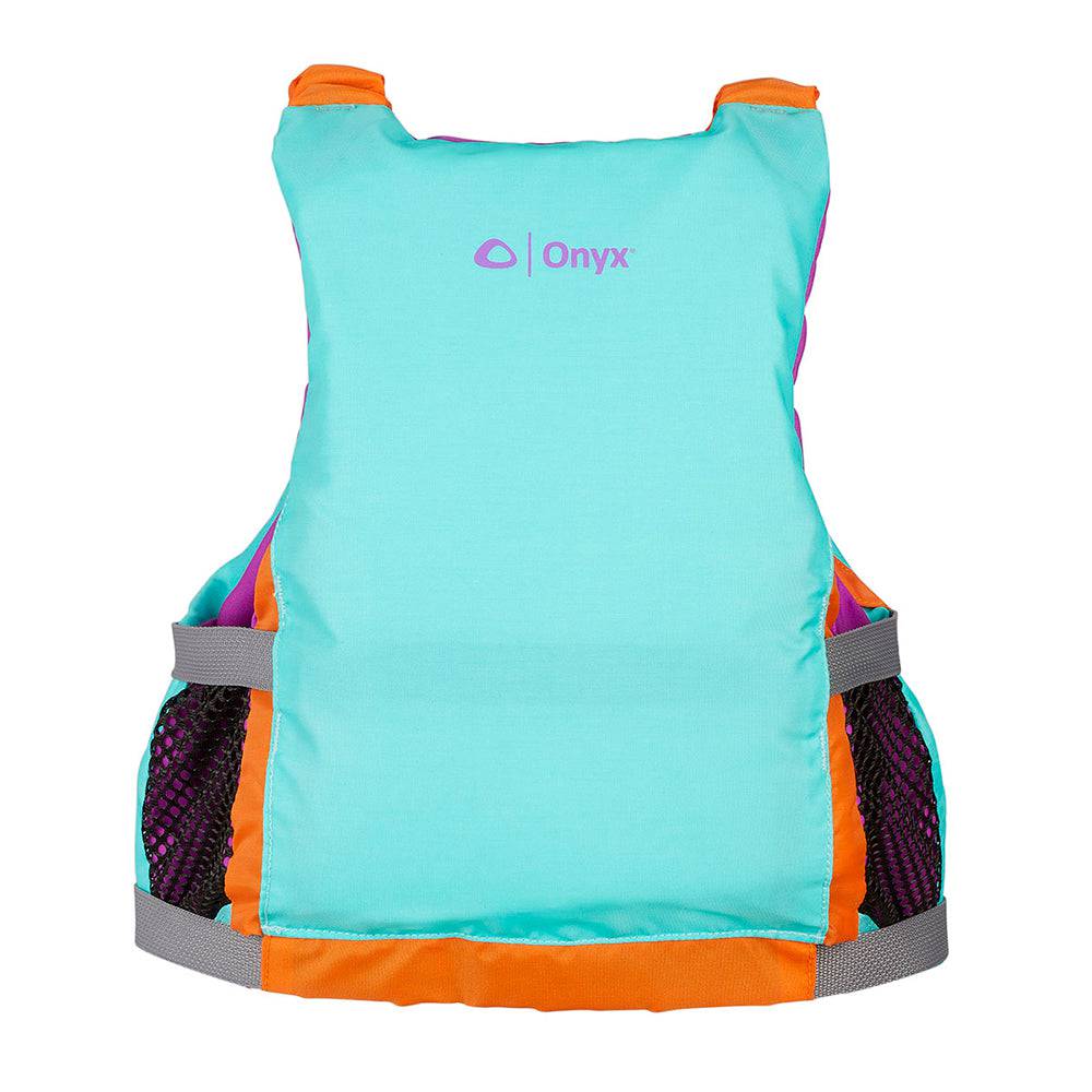 Onyx Youth Universal Paddle Vest - Aqua [121900-505-002-21] - Twin Screws Marine Service