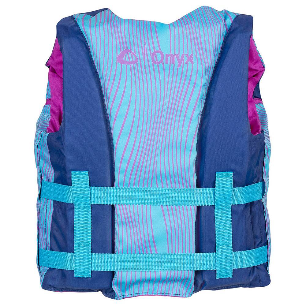 Onyx Shoal All Adventure Youth Paddle  Water Sports Life Jacket - Blue [121000-500-002-21] - Twin Screws Marine Service
