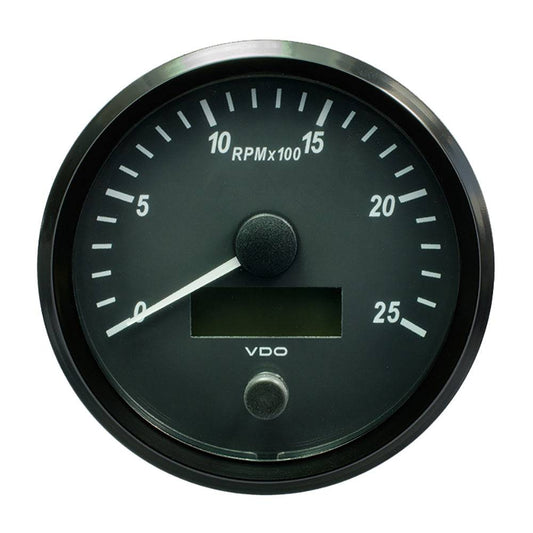 VDO SingleViu 100mm (4") Tachometer - 2500 RPM [A2C3832820030] - Twin Screws Marine Service