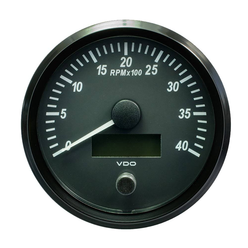 VDO SingleViu 100mm (4") Tachometer - 4000 RPM [A2C3832800030] - Twin Screws Marine Service