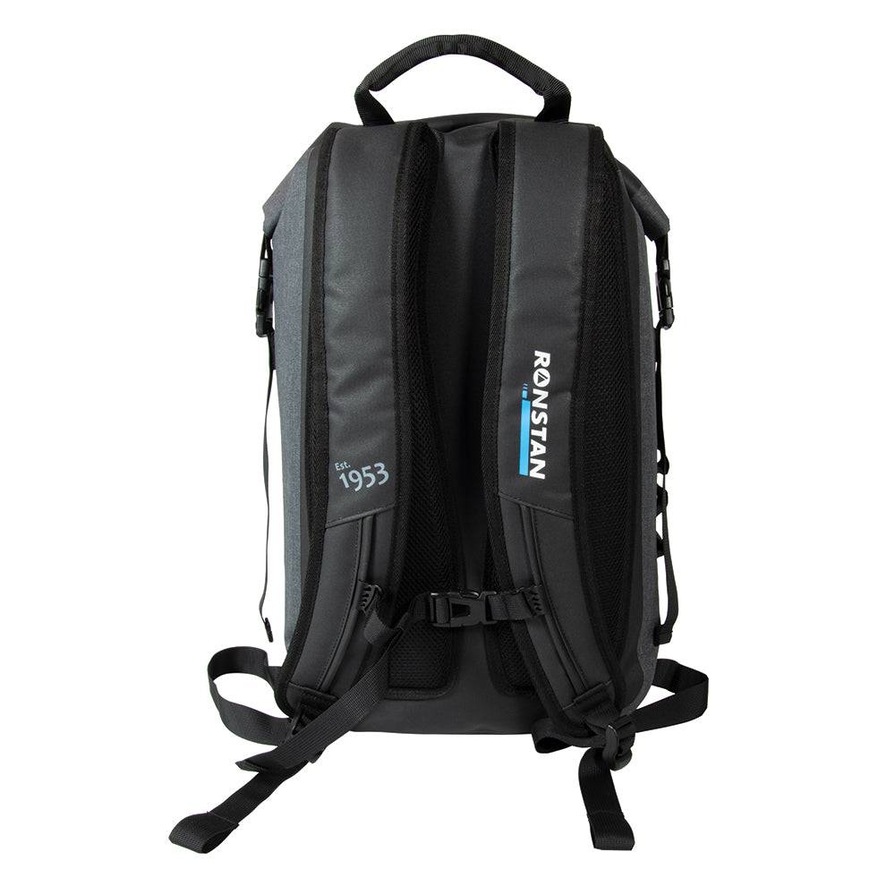 Ronstan Dry Roll Top - 30L Bag - Black  Grey [RF4013] - Twin Screws Marine Service