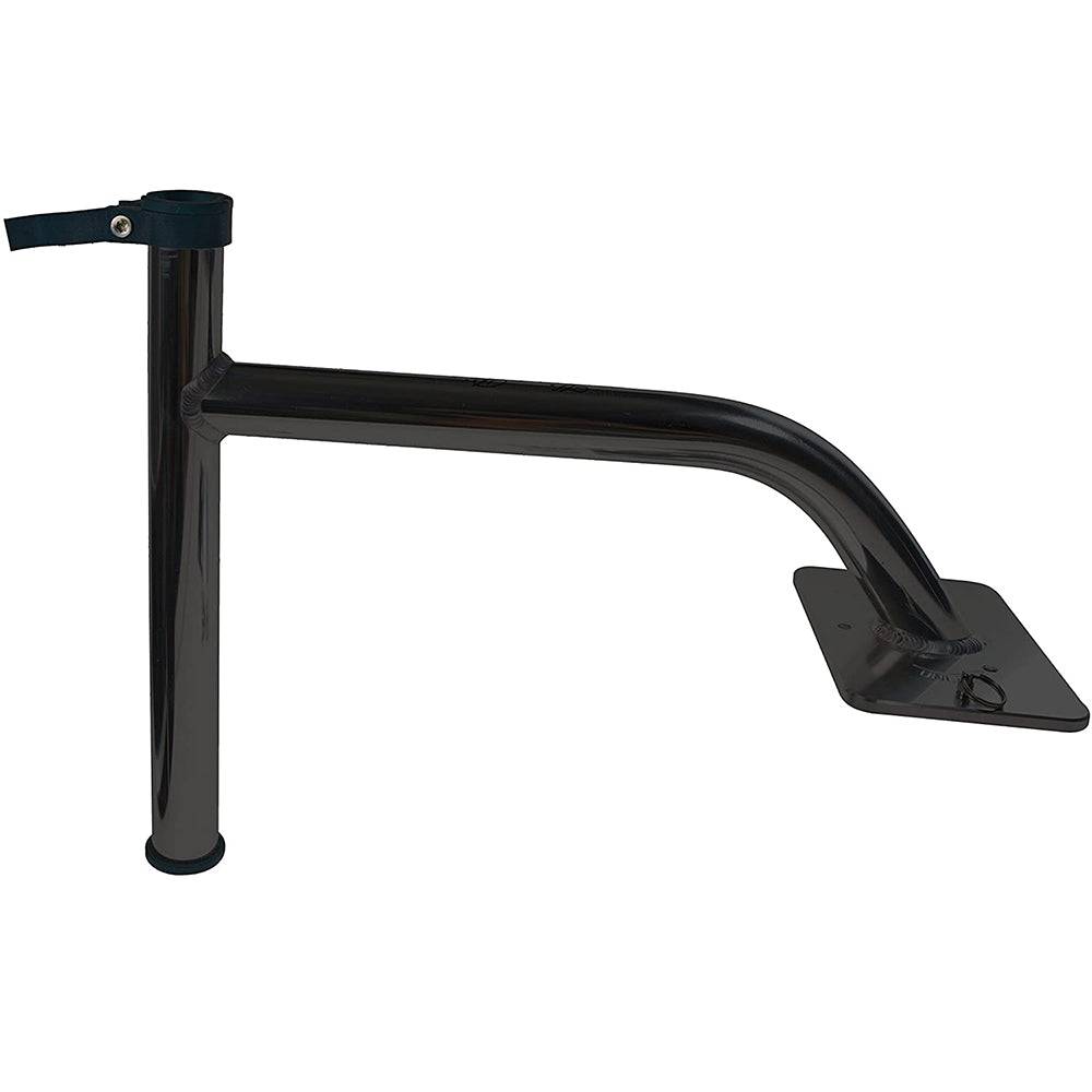 Panther 3" Quick Release King Pin Bow Mount Bracket - Black - Powder Coat [KPB30B] - Twin Screws Marine Service