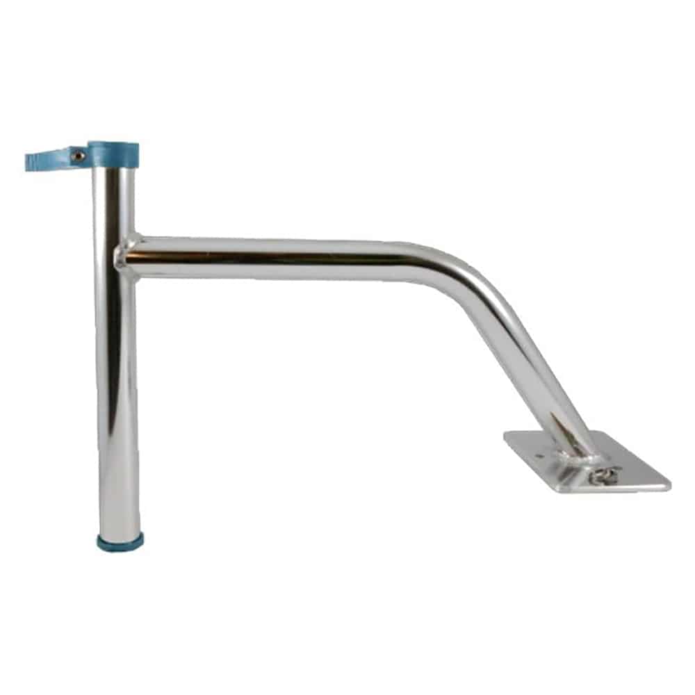 Panther 6" Quick Release King Pin Bow Mount Bracket - Clear - Anodized [KPB60A] - Twin Screws Marine Service