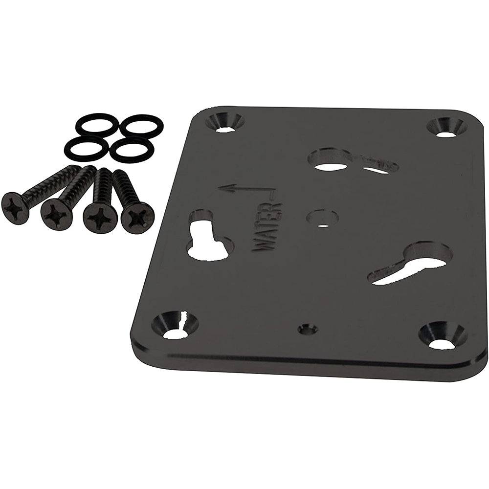 Panther Spare Bow Mount Base Kit f/ King Pin - Black - Powder Coat [KPBQCKB] - Twin Screws Marine Service