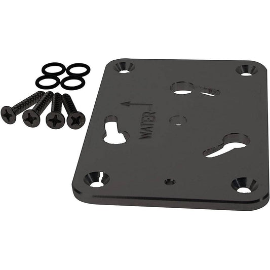 Panther Spare Bow Mount Base Kit f/ King Pin - Black - Powder Coat [KPBQCKB] - Twin Screws Marine Service