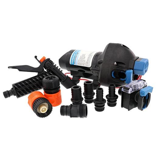 Jabsco HotShot 3 Washdown Pump - 12V - 3 GPM - 50 PSI [32305-5012-3A] - Twin Screws Marine Service