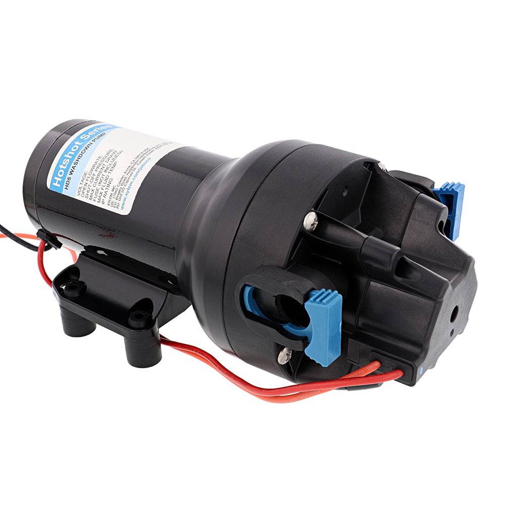 Jabsco HotShot HD5 Heavy Duty Washdown Pump - 12V - 5 GPM - 70 PSI [P501J-119N-3A] - Twin Screws Marine Service