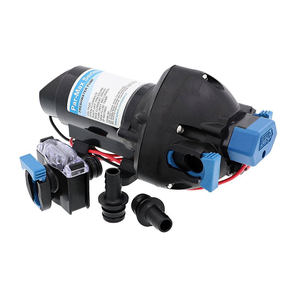 Jabsco Par-Max 2 Water Pressure Pump - 12V - 2 GPM - 35 PSI [31295-3512-3A] - Twin Screws Marine Service