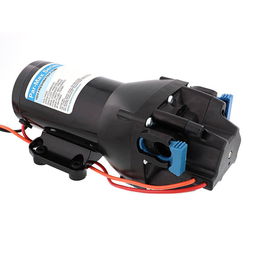 Jabsco Par-Max HD4 Heavy Duty Water Pressure Pump - 12V - 4 GPM - 60 PSI [Q401J-118S-3A] - Twin Screws Marine Service