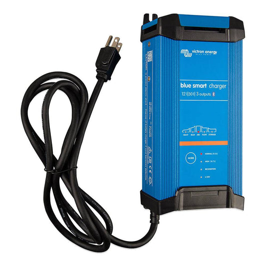Victron Blue Smart IP22 12VDC 30A 3 Bank 120V Charger - Dry Mount [BPC123048102] - Twin Screws Marine Service