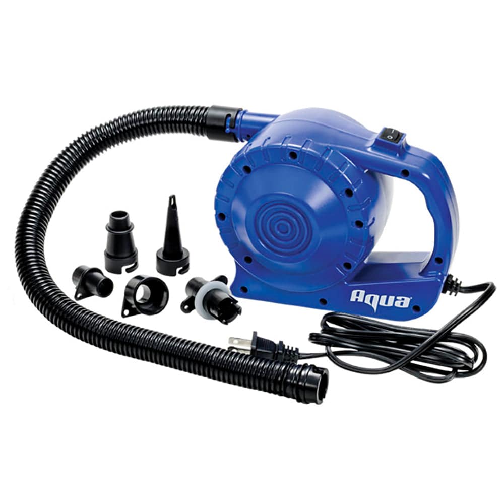 Aqua Leisure Heavy-Duty 110V Electric Air Pump w/5 Tips [AQX19075P3] - Twin Screws Marine Service