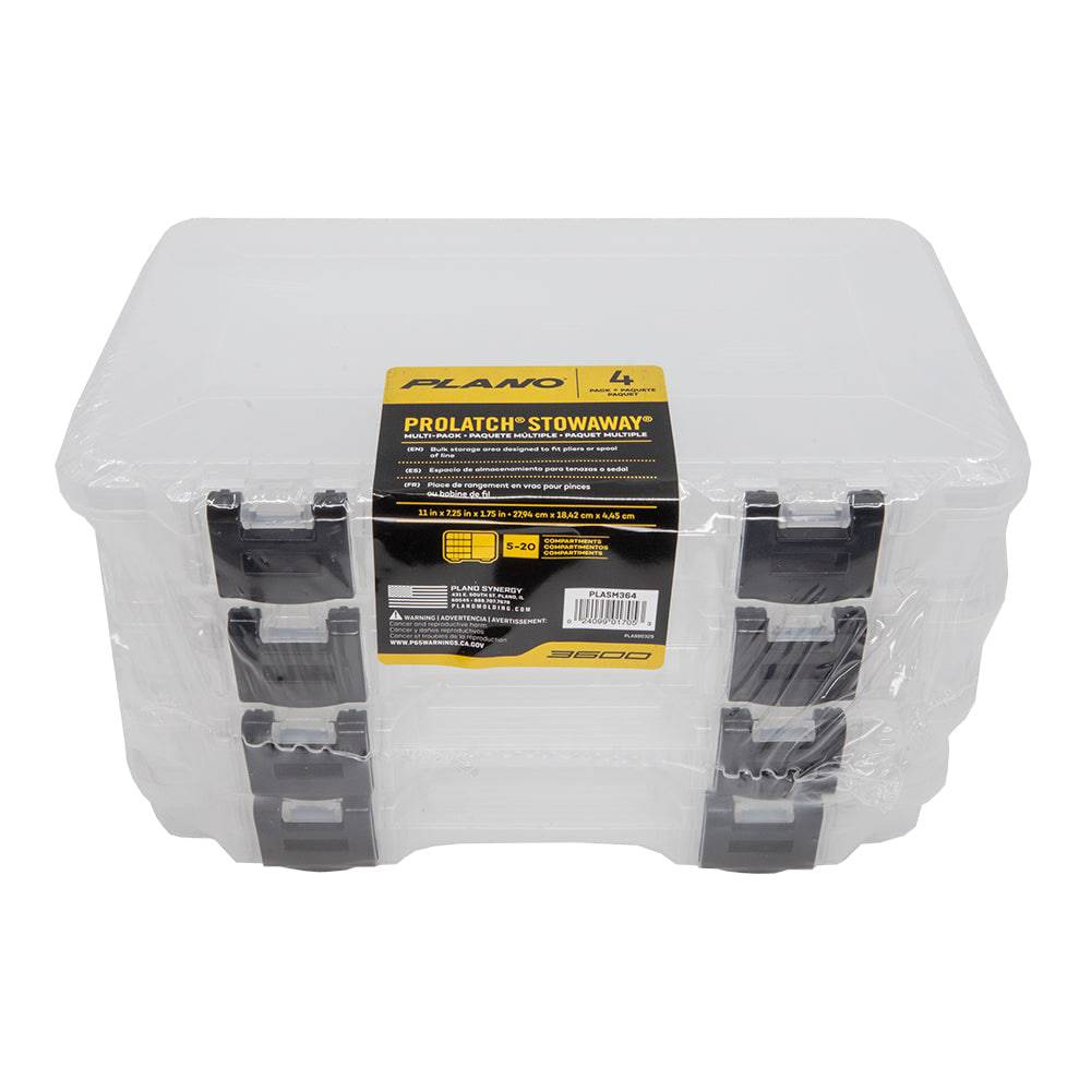 Plano 3650 ProLatch Stowaway *4-Pack [PLASM364] - Twin Screws Marine Service