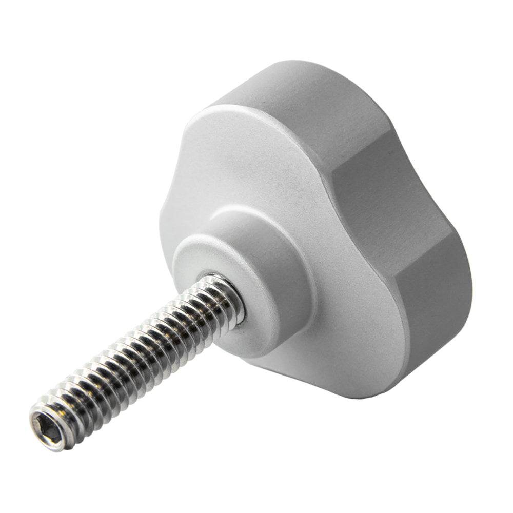 PTM Edge KNB-17 Replacement Knob f/UCX-17 PRO Mirror - Silver [P13157-105] - Twin Screws Marine Service