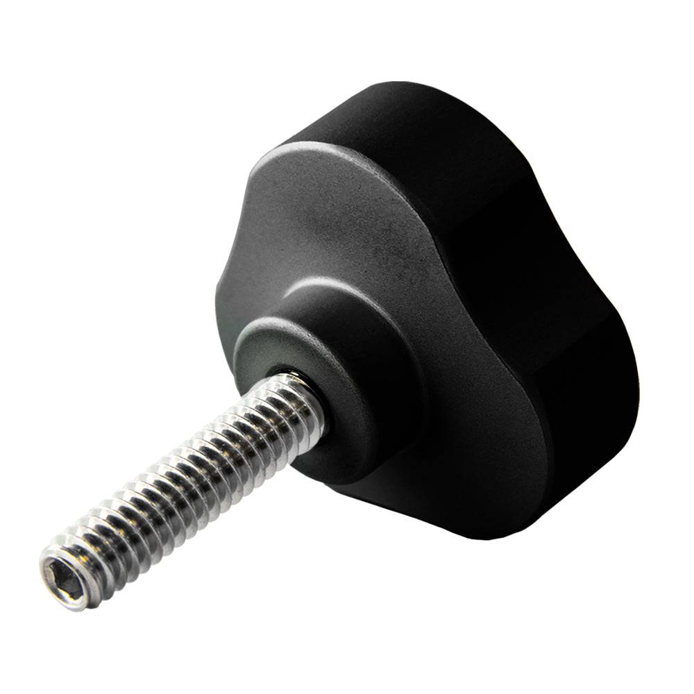 PTM Edge KNB-17 Replacement Knob f/UCX-17 PRO Mirror - Black [P13157-105 BK] - Twin Screws Marine Service
