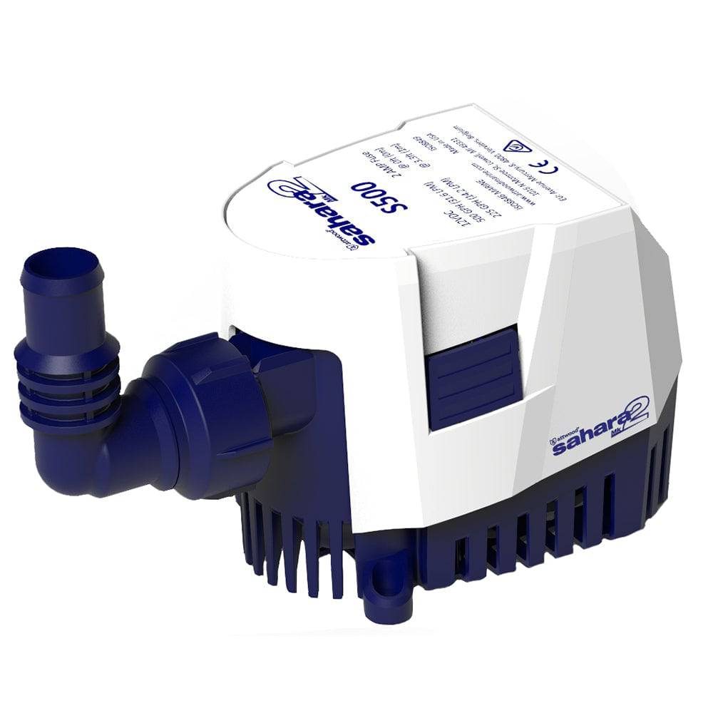 Attwood Sahara MK2 S500 Bilge Pump 500 GPH - 12V - Automatic [5505-7] - Twin Screws Marine Service