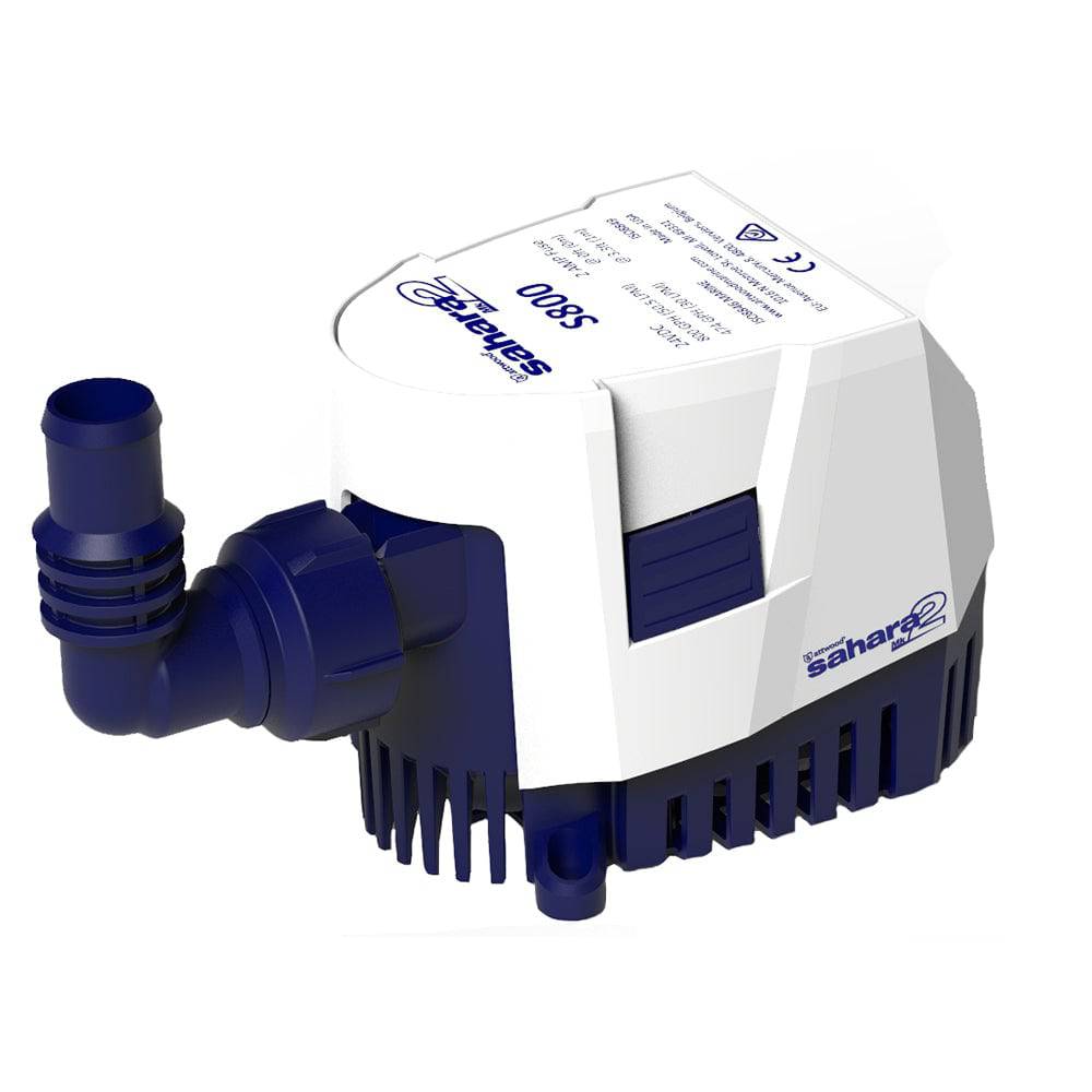 Attwood Sahara MK2 S800 Bilge Pump 800 GPH - 24V - Automatic [5509-7] - Twin Screws Marine Service