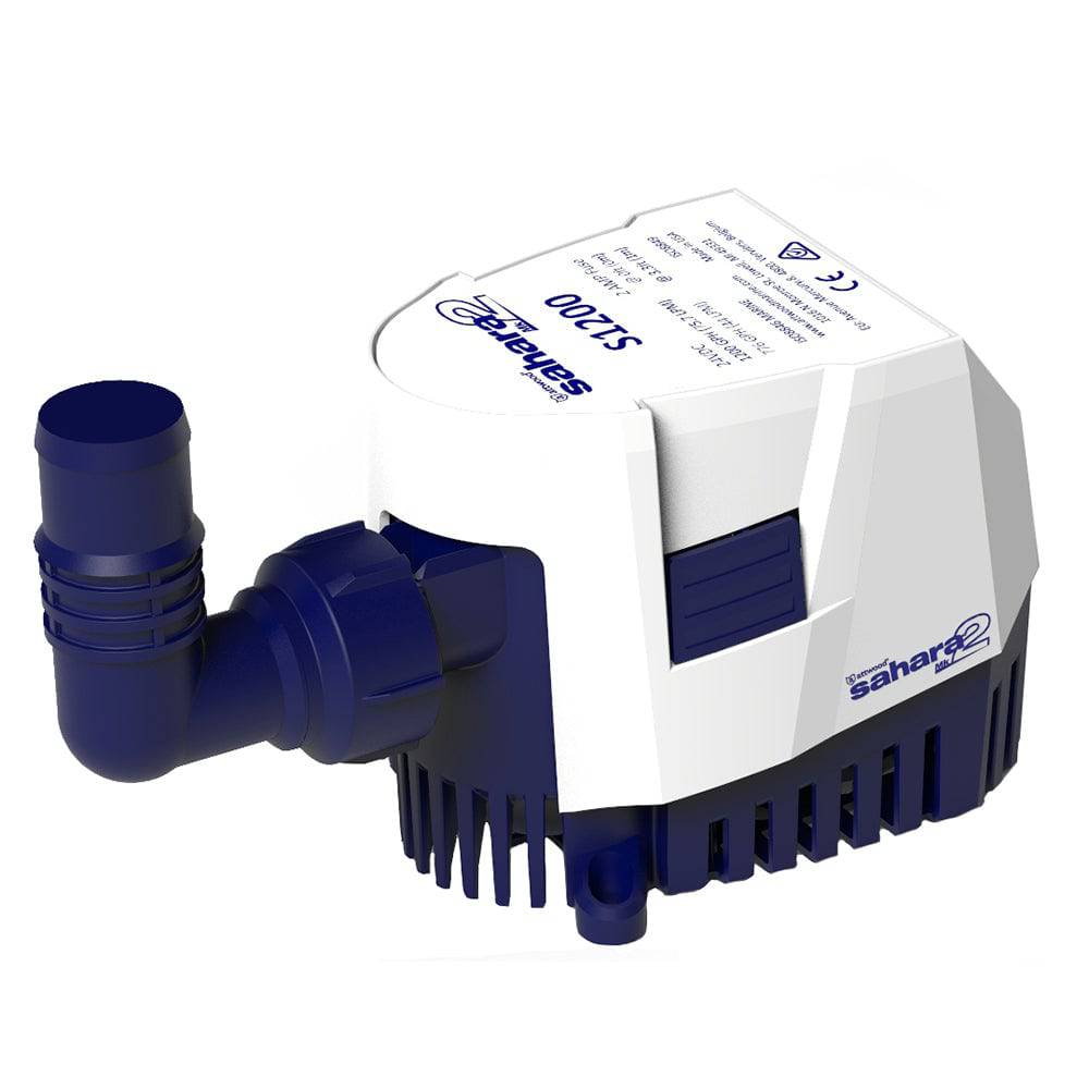 Attwood Sahara MK2 S1200 Bilge Pump 1200 GPH - 24V - Automatic [5513-7] - Twin Screws Marine Service
