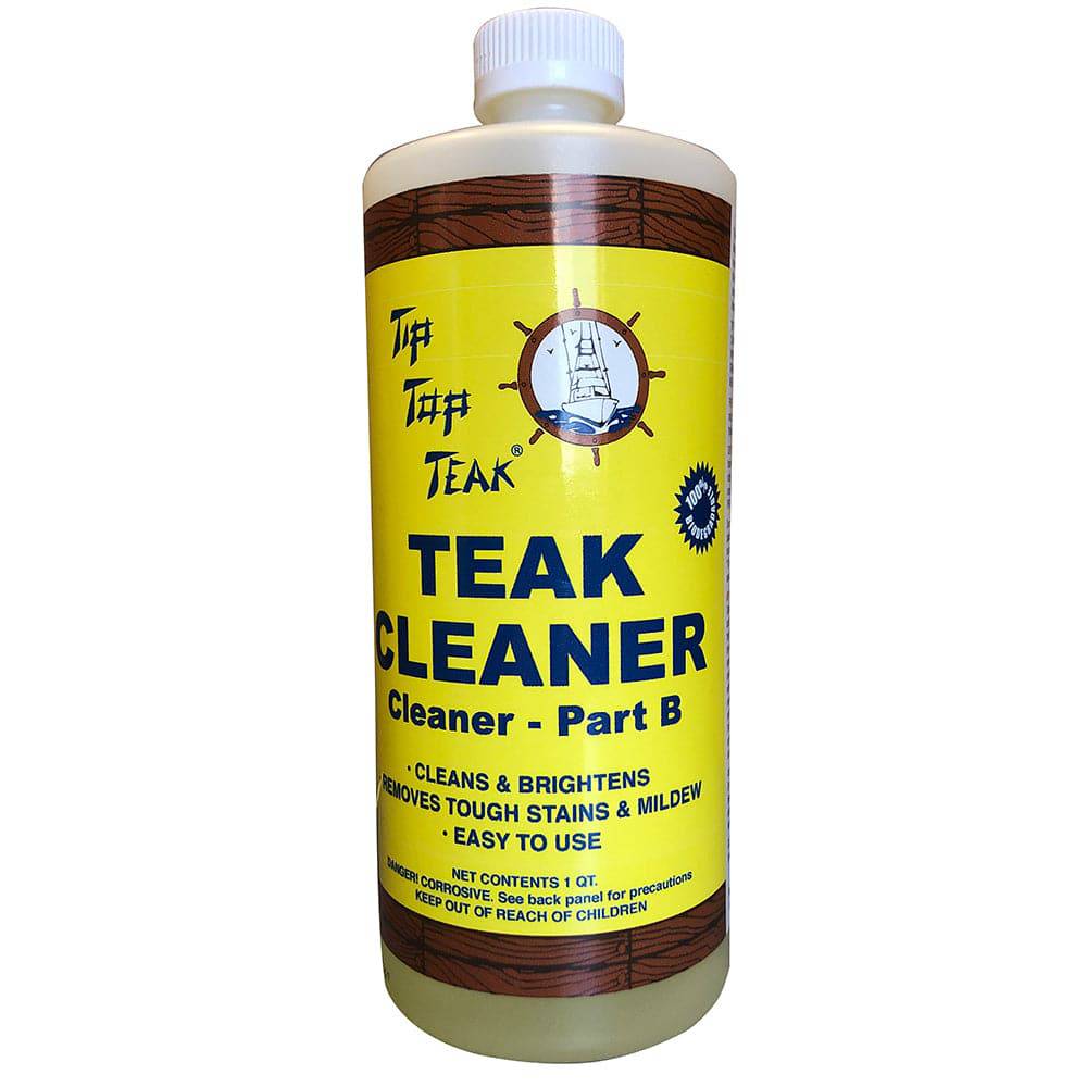 Tip Top Teak Cleaner Part B - Quart [TC862] - Twin Screws Marine Service