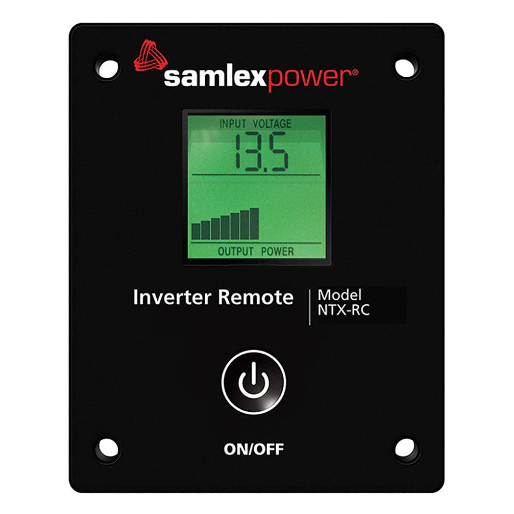 Samlex NTX-RC Remote Control w/LCD Screen f/NTX Inverters [NTX-RC] - Twin Screws Marine Service