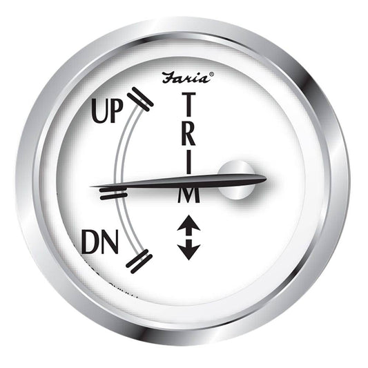 Faria Newport SS 2" Trim Gauge f/J/E/Suzuki Outboards [25007] - Twin Screws Marine Service