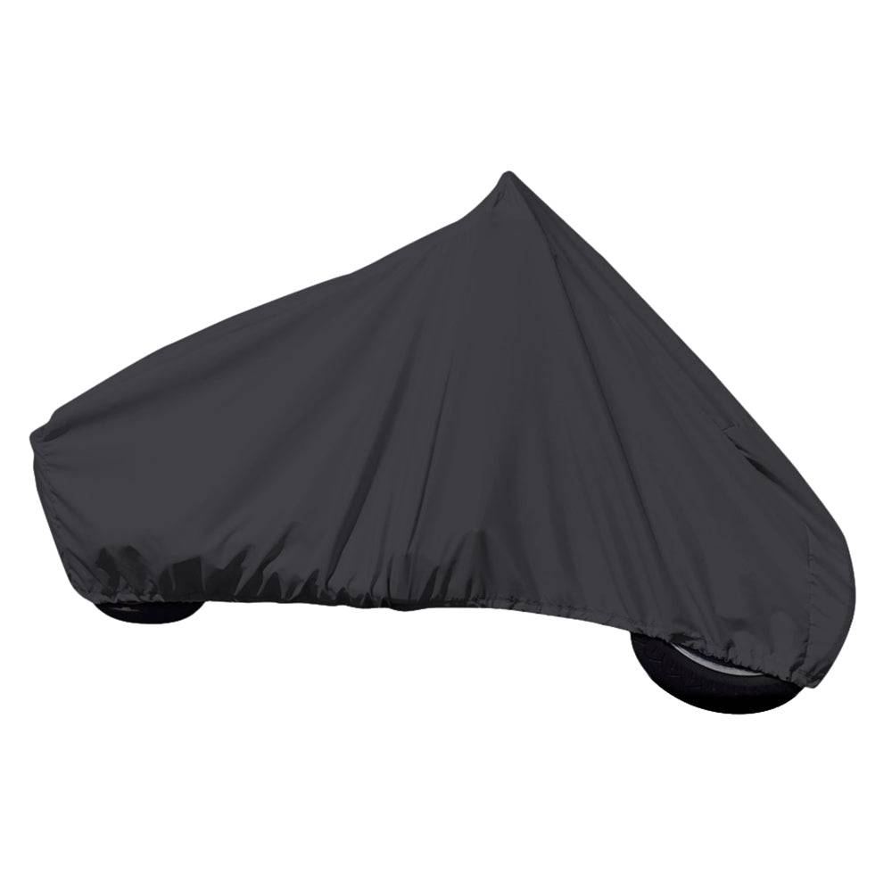 Carver Sun-Dura Motorcycle Cruiser w/Up to 15" Windshield Cover - Black [9001S-02] - Twin Screws Marine Service