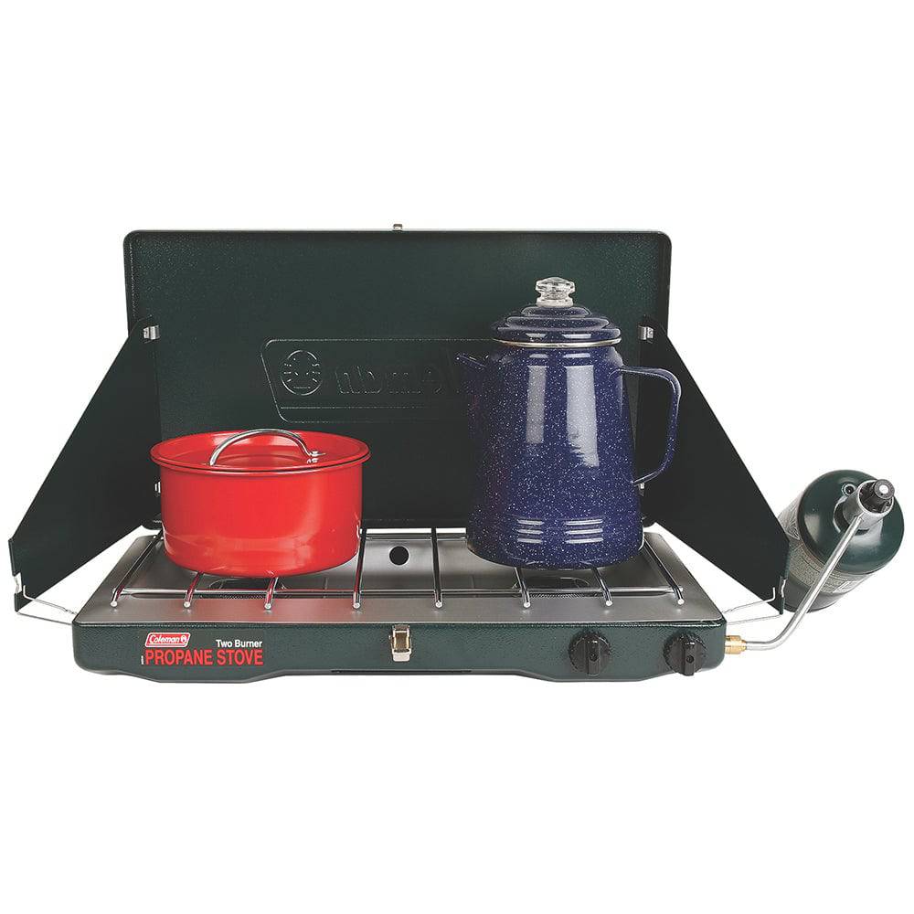 Coleman PerfectFlow 2-Burner Classic Stove - Propane [2000037883] - Twin Screws Marine Service