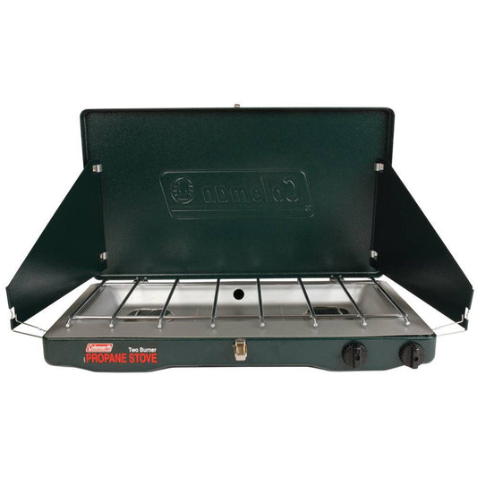 Coleman PerfectFlow 2-Burner Classic Stove - Propane [2000037883] - Twin Screws Marine Service