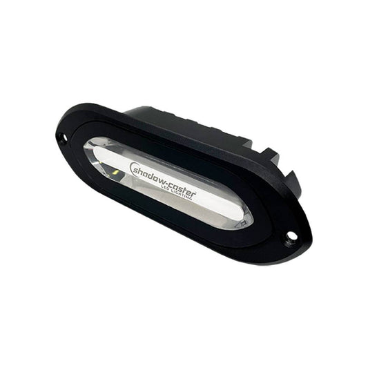 Shadow-Caster SCM-SL Series Flush Mount Spreader Light -Black Housing - Full-Color [SCM-SLF-CC-BK] - Twin Screws Marine Service