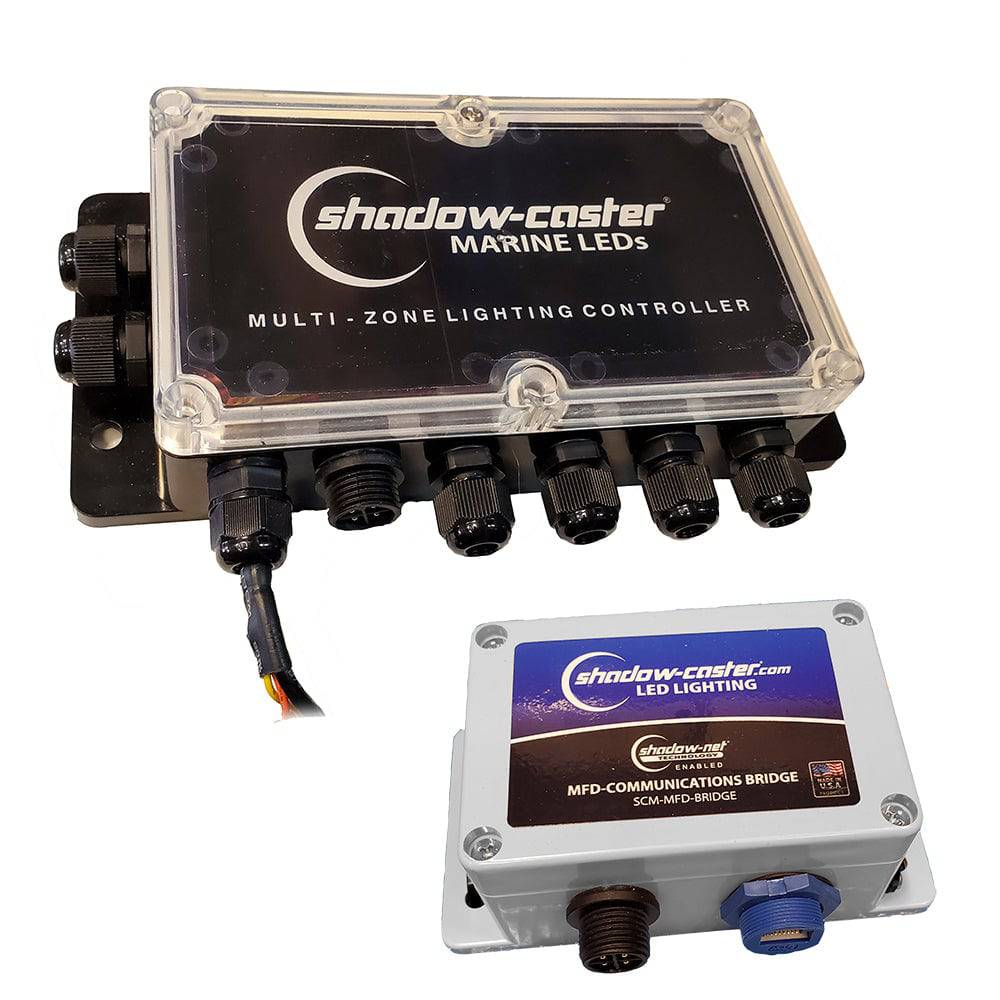 Shadow-Caster Ethernet Communications Bridge  Multi-Zone Controller Kit [SCM-MFD-LC-KIT] - Twin Screws Marine Service